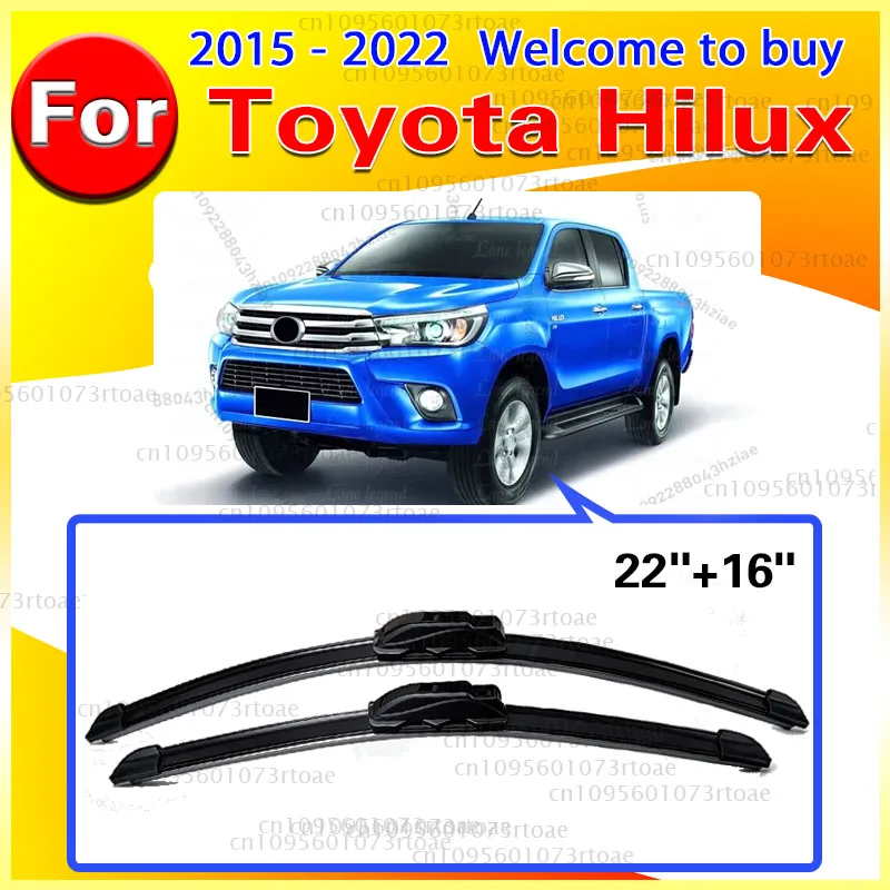 Frontscheibenwischerblatt für Toyota Hilux 2015-2022 ‌ Qualitäts-Wischerblatt für Windschutzscheibe und Fenster AN120 AN130