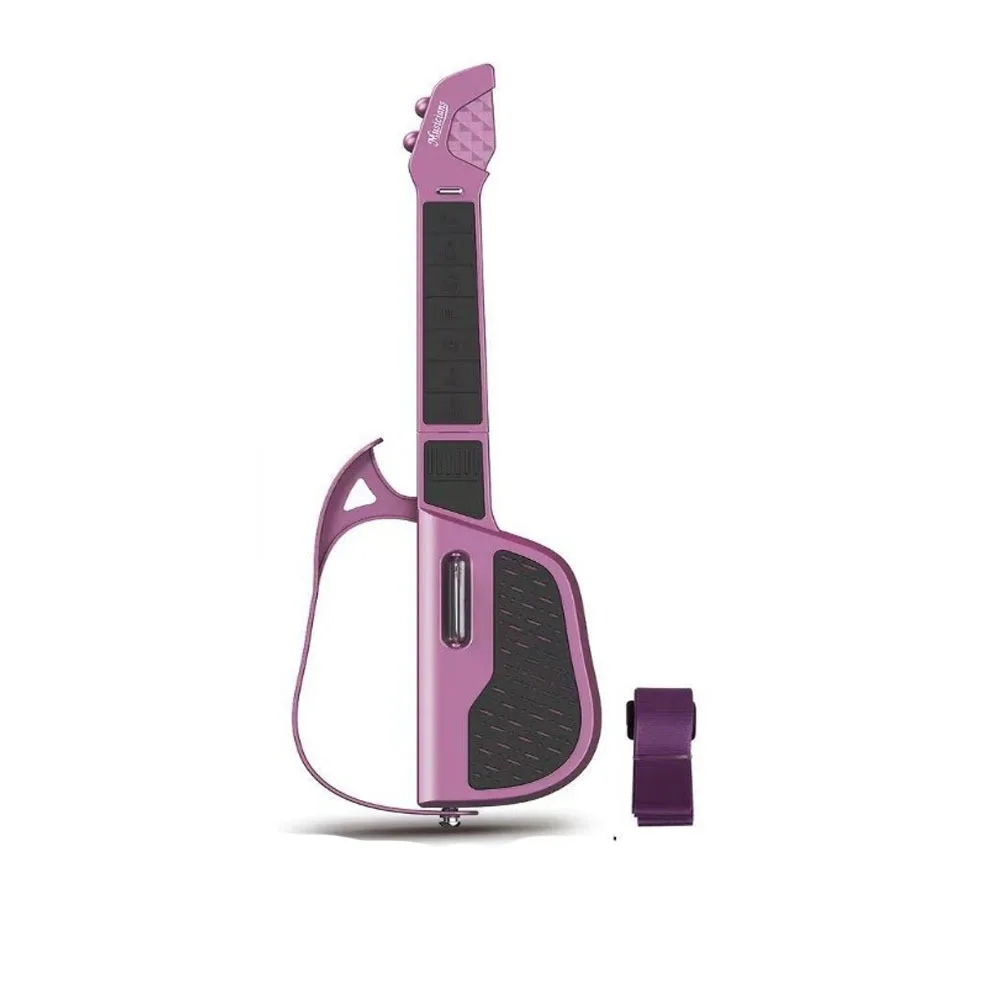 

Автоматическая гитара-игрушка без струн, двухуровневая регулировка громкости, складная, детская электрогитара, перезаряжаемая через USB