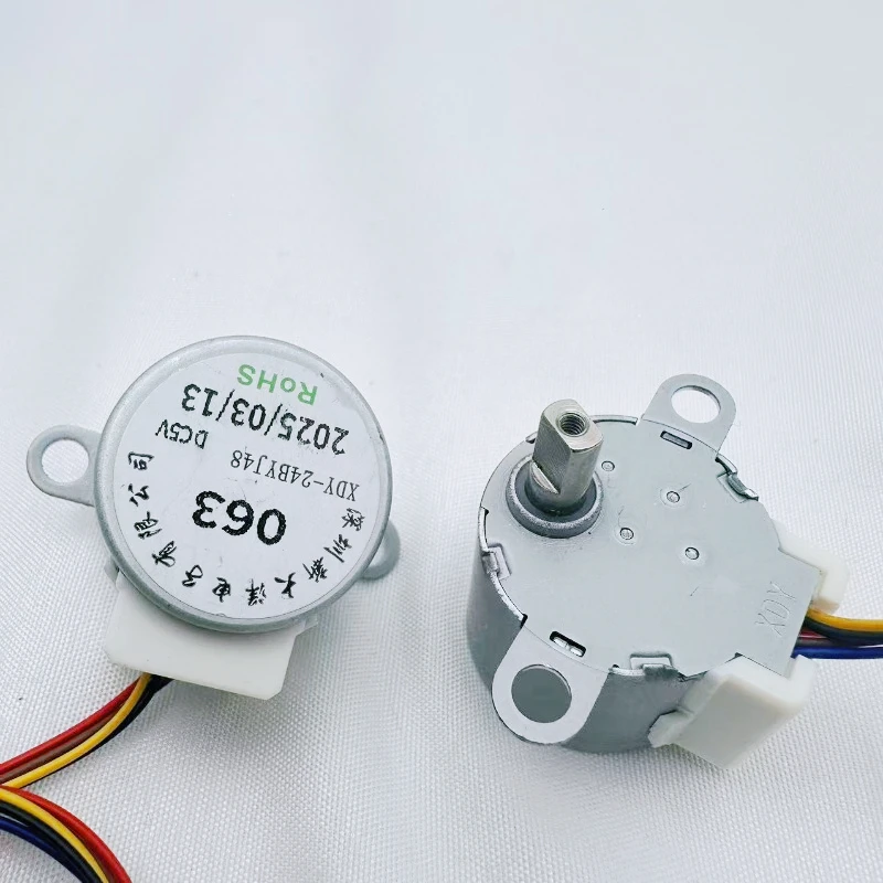 محرك متدرج مصغر 24BYJ48 DC 5V، مناسب للستائر الذكية والكاميرات وأجهزة العرض وأضواء المسرح Arduino DIY