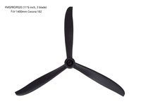 FMSRC 1400mm 1.4m Sky Trainer Cessna 182 New Scale Propeller 11x6 inch 3 blade FMSPROP020 RC Airplane Aircraft Model Plane Parts