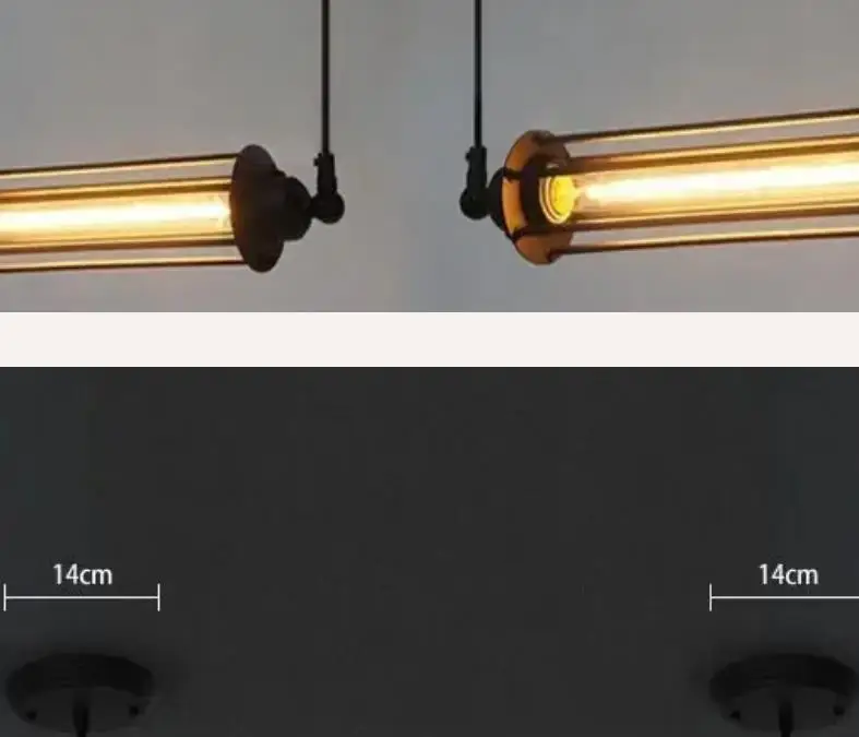 

Vintage Pendant Light Loft Lamp industrial lighting light Retro Adjustable Light Fixtures bar coffee