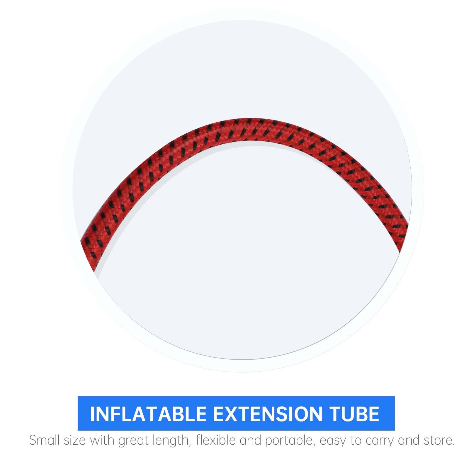 

2Pcs Bike Pump Extension Hose Solid Construction Necessary Cycling Tool Portable Flexible Fits Multiple Vehicle Types Tire