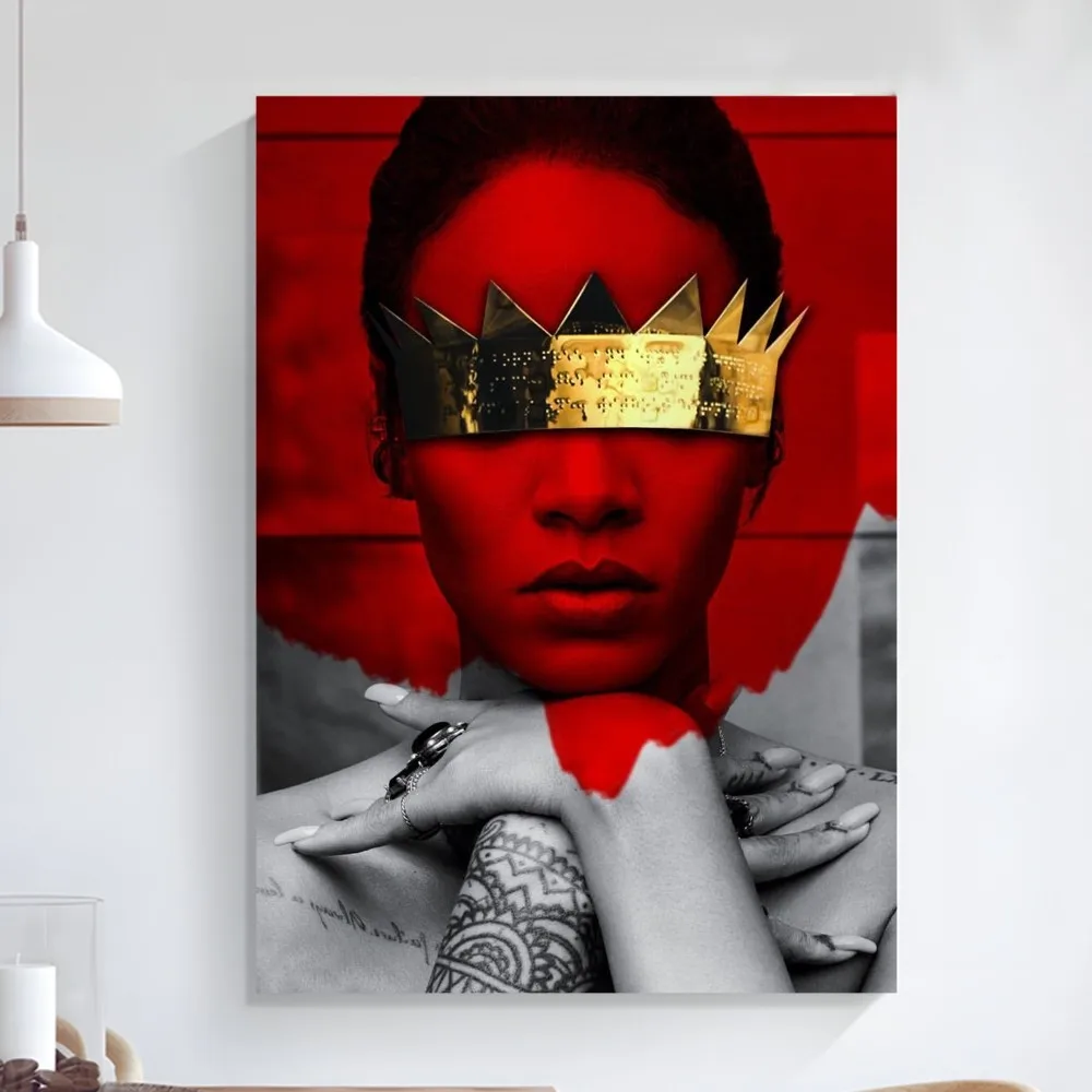 ملصق فني ذاتي اللصق للمغني الساخن ، لوحة حائط صغيرة عالية الجودة ، ديكور حائط للدراسة #3