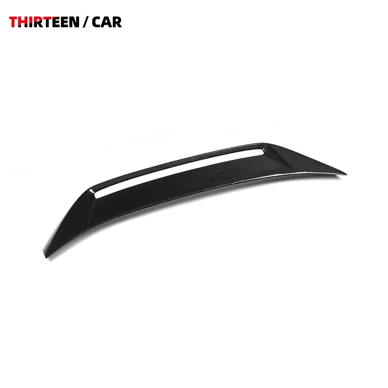 AD Style Dry Carbon Fiber Rear Trunk Spoiler For BMW 3 Series G20 & M3 G80 2019+ Prepreg Carbon Fiber Trunk Lip