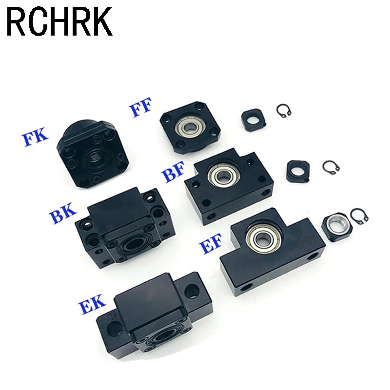 New Bk10 Bf10 Bk12 Bf12 Bk15 Bf15 Fk10 Ff10 Fk12 Ff12 Fk15 Ff15 Ek10 Ef10 Ek12 Ef12 Support Unit For Ballscrew Sfu1605 Sfu1204