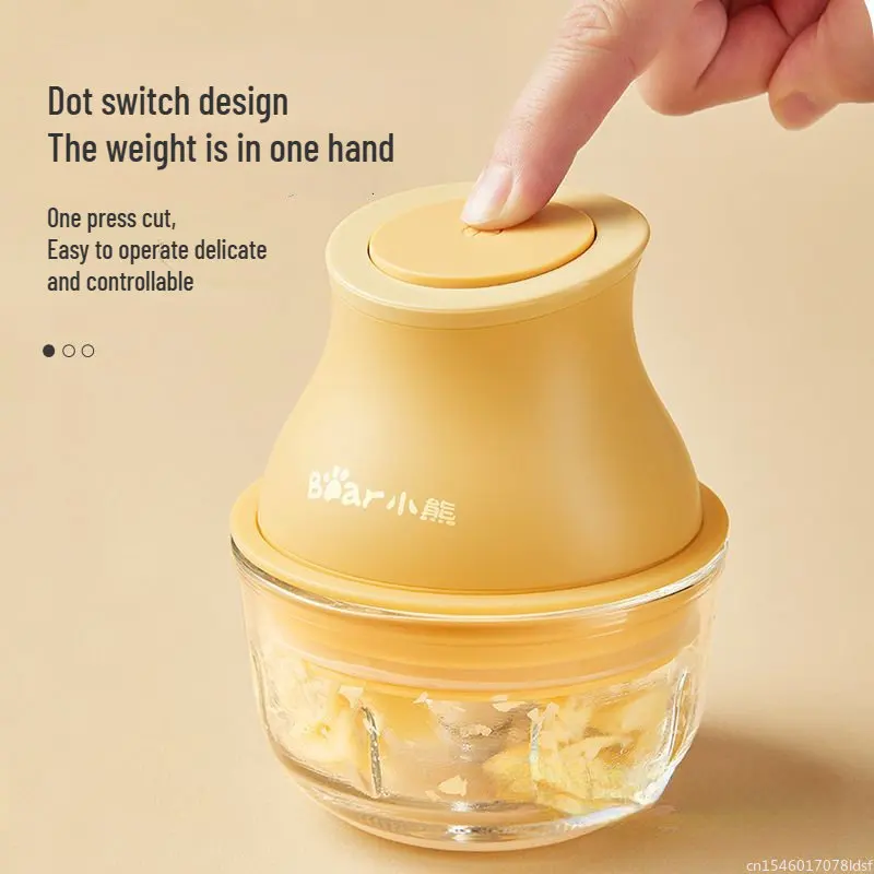 Mijia Bear جهاز كهربائي متعدد الوظائف لاسلكي لراكبي الثوم آلة مساعدة الطفل جهاز كهربائي لراكبي الثوم جهاز سحري للمنزل