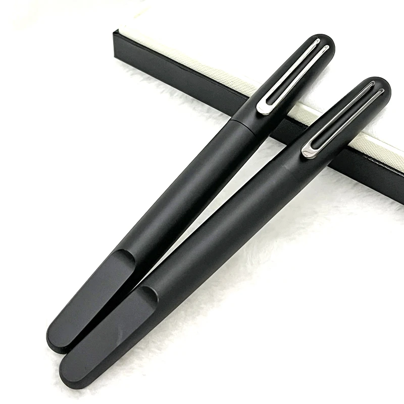 

Luxury M Series Gel Pen MB Magnetic Cap Matte Black Rollerball Pens High Quality Writing Smooth Gift Stationery