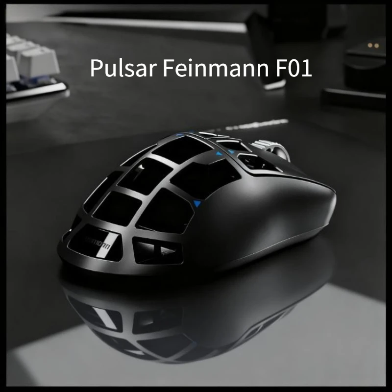 

Pulsar Feinmann F01 Двухрежимная беспроводная мышь 8000 Гц XS-1 Игровая мышь из магниевого сплава Полый легкий аксессуар для ПК Подарок