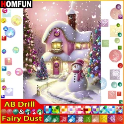 HOMFUN Fairy Dust AB 5D DIY Diamond Painting 