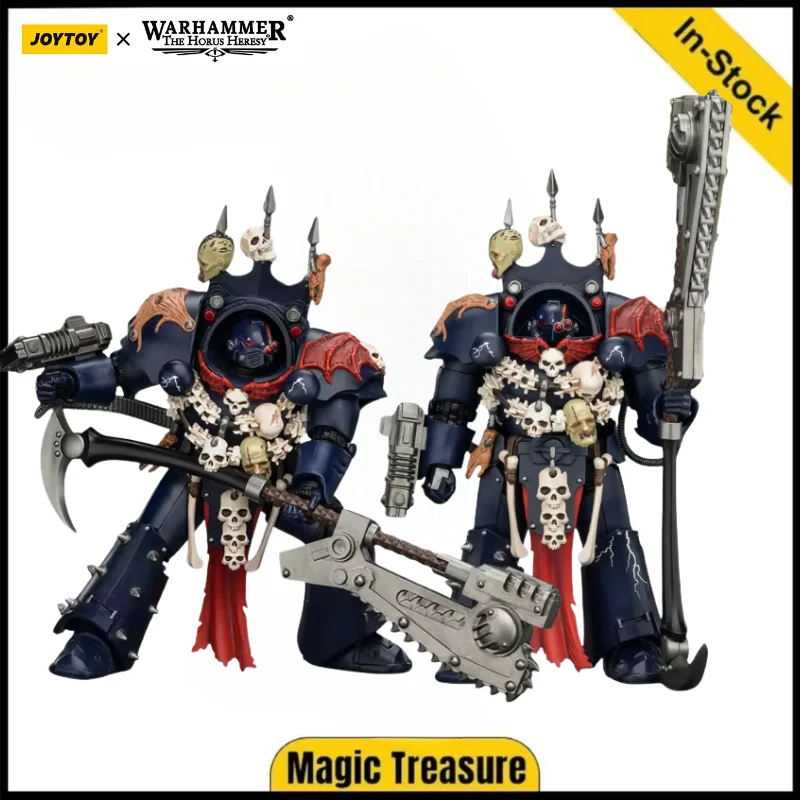 

【In stock】JOYTOY Warhammer 40K Night Lords Legion Praetor in Tartaros Terminator Armor 1/18 Action Figure