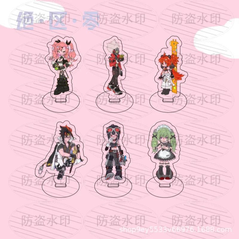 Zenless Zone Zero 0 Fantasy Figurines Acrylic Standing Plate Hoshimi Miyabi Von Lycaon Nicole Demara Belle Gift for Friend