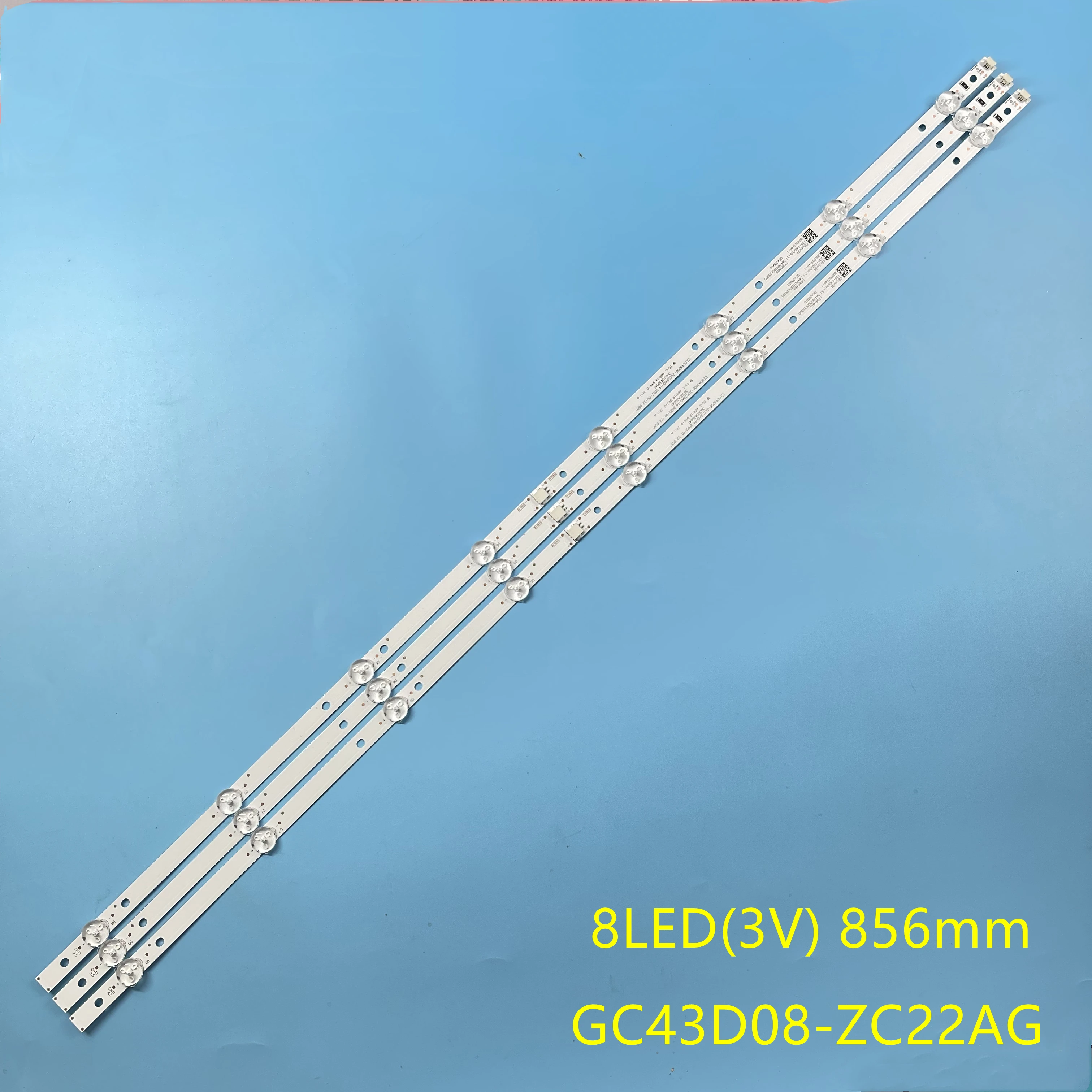 

LED strip For UN43J5202 UE43J5202 UE43J5272 UN43N5003AF UN43N5300AF GC43D08-ZC22AG-13 14 15 17 23 HV430FHD-NLA