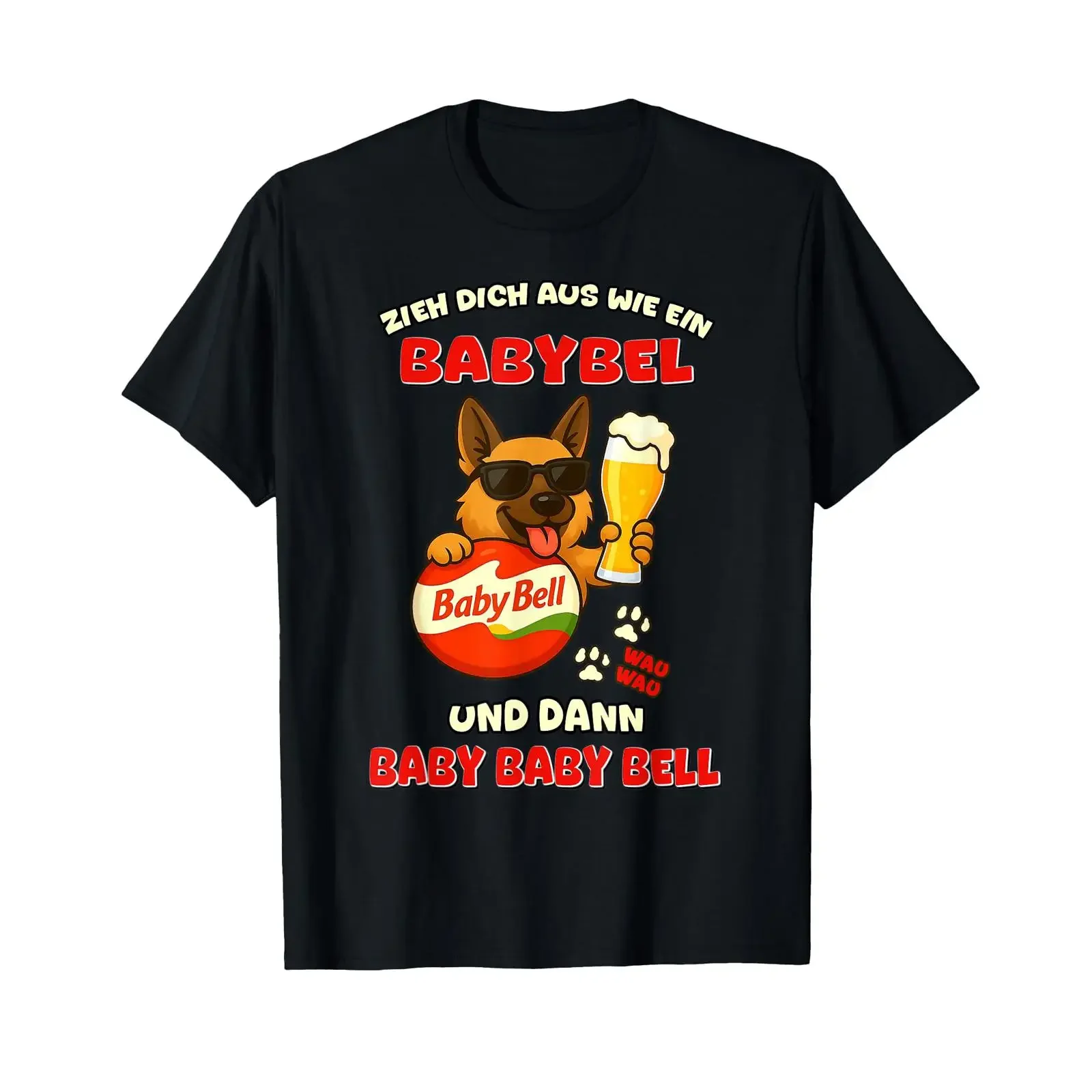 Baby Bell Apres Ski Malle Party T Shirt vintage Washed Comfortable Unisex Slightly Breathable streetwear Top For Everyday Wear