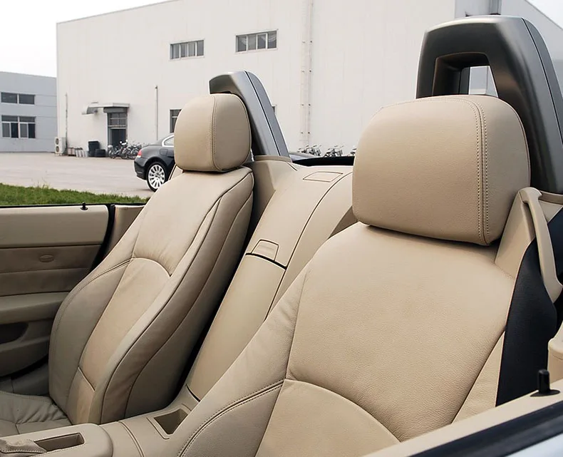 PU Leather Custom Car Seat Covers for 2 Front Seats For BMW Z4 E85 E86 2004 2005 2006 2007 car interior protector accessories