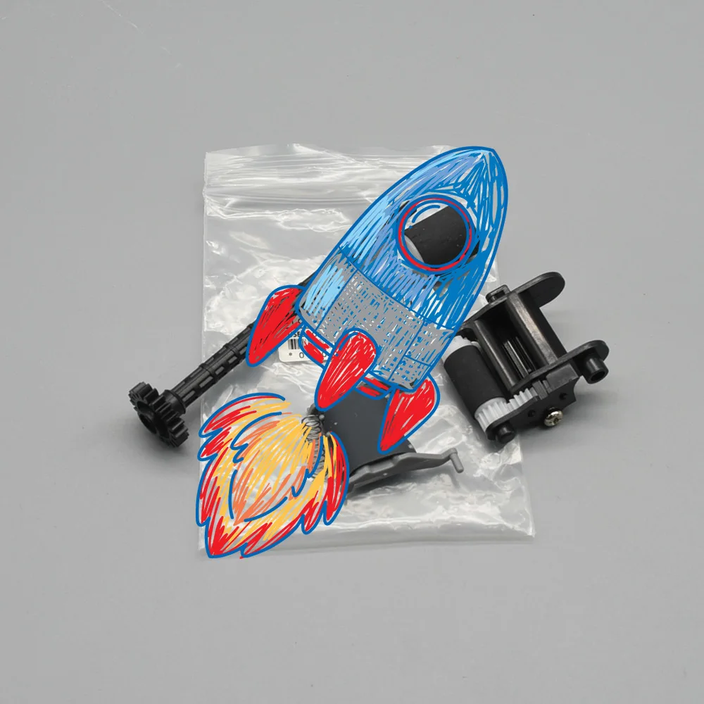 

1Set RM2-1179 RM2-1179-000 Separation Pick Up Roller for HP M130 M132 M134 M133 M203 M206 M227 M129 M230 227 132 ADF Roller Kit