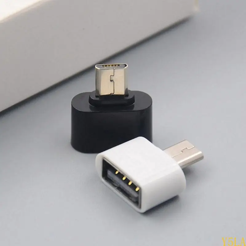 Y5LA Fast Speed ​​USB 2,0 A в MicroUSB Type C преобразователи 480 Мбит / с. Поддержка передачи данных