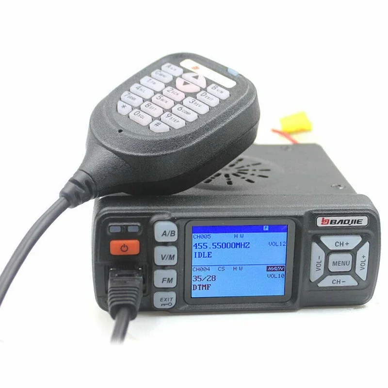 Baojie BJ-318 Mobile Car Radio Dual Band VHF UHF BJ318 20W/25W Transceiver Walkie Talkie Ham Radio Transceiver Upgrade BJ-218