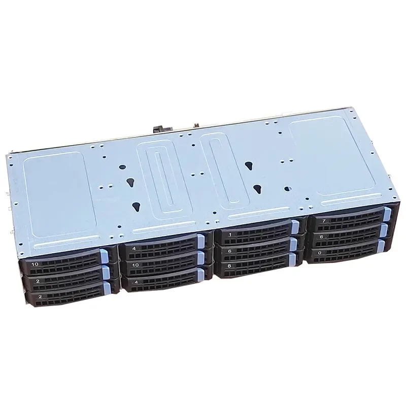 12 Disks 3.5 Inches 6Gb Hard Disk Cage 12 GB Storage NAS Black Group CDN Hot Swappable SAS Series Chassis