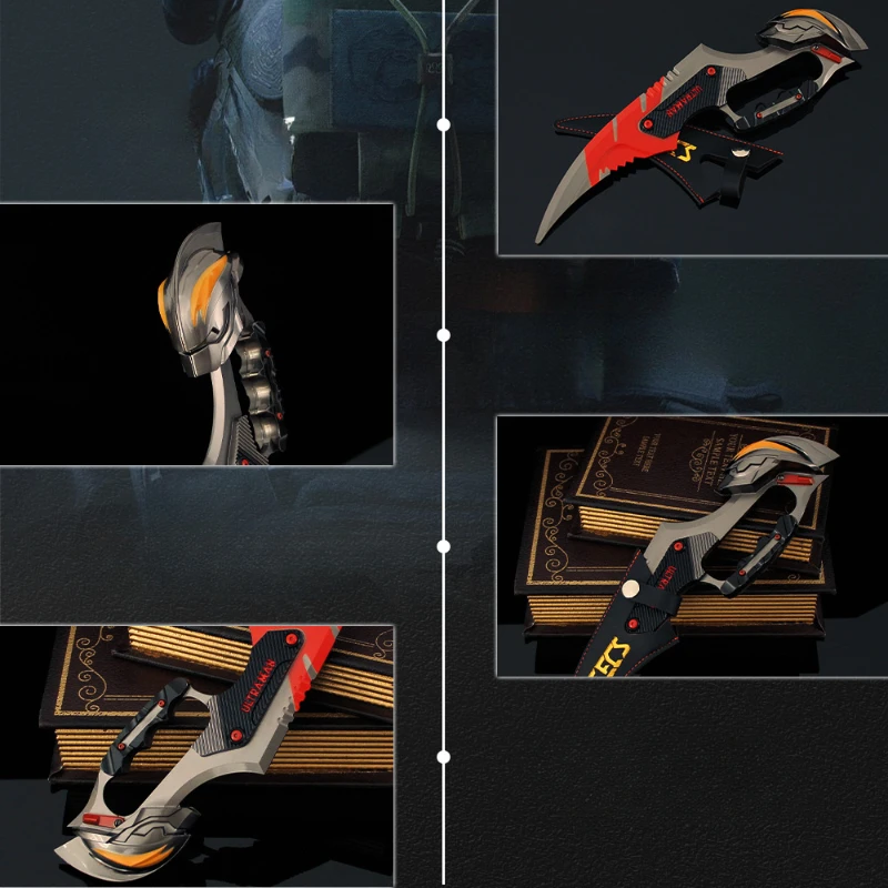 27 cm Neue Arena Breakout Beliarok Spiel Umgebung Metall Große Nahkampf Arme Modell Desktop Dekoration Ornamente Geburtstag Geschenke Spielzeug