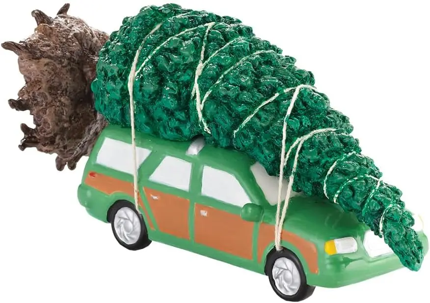 

Christmas Vacation Griswold Family Tree Figurine, 3.15 Inch, Hand-Painted Ceramic Holiday Decoration