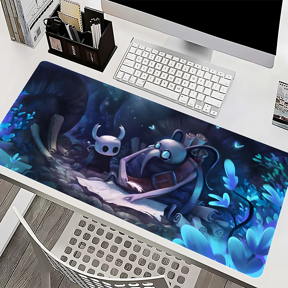 Hollow K-Knight Game Mousepad Mause Pad Mouses Rug Office Accessories Desk Mat Mousepad Keyboard Gaming Pc Mats Xxl Large Carpet