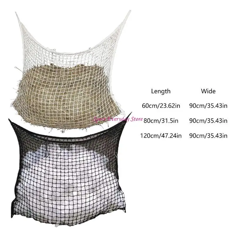 Net d'alimentation en maillage polyvalent pour les chevaux suspendus filet paille pour les centres formation Jome