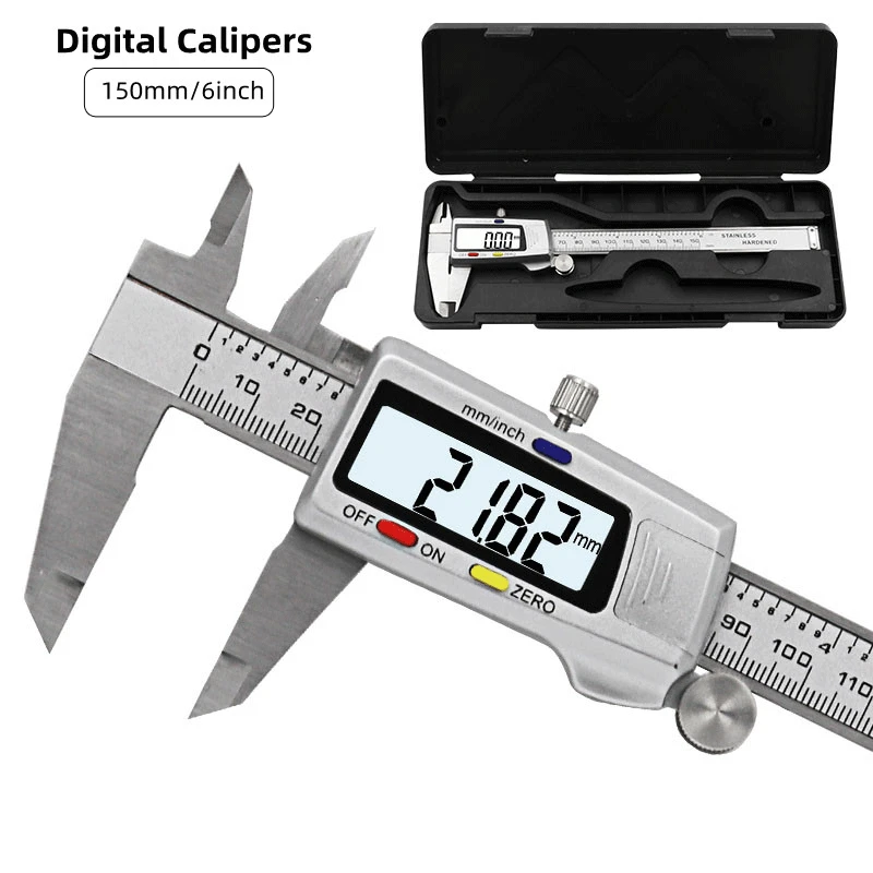 Measuring Tool Stainless Steel Digital Caliper 6 \