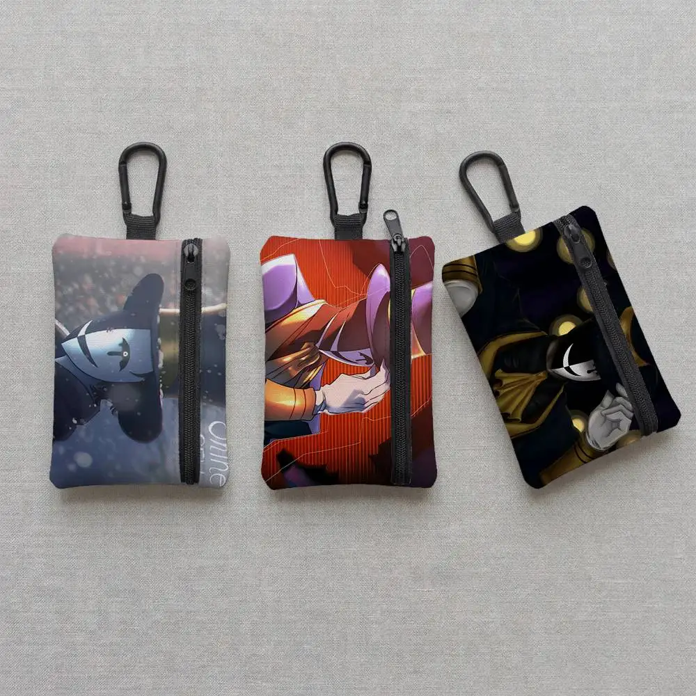 Game The F-Freak C-Circus Ticket Taker Everyday Oxford Cloth Zipper Coin Purse - Lightweight Card Holder & Hanging Key Pouch