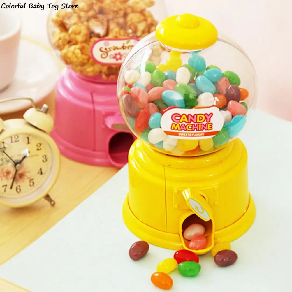 1 Pcs children's Money Boxes Novelty Plastic Creative Twist Candy Machine Mini Box Toys Funny Money Bank Toys For Kids Gift