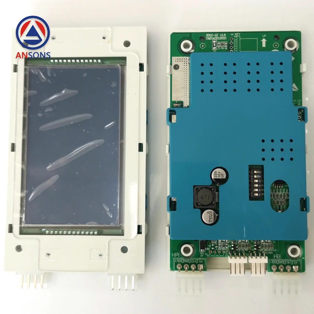 Imagem -04 - Ansons Elevador Display Board Lmbs430-v3.2.2 Stn430 Xizi Otis Lcd Pcb Lop Cristal Líquido Peças Sobressalentes