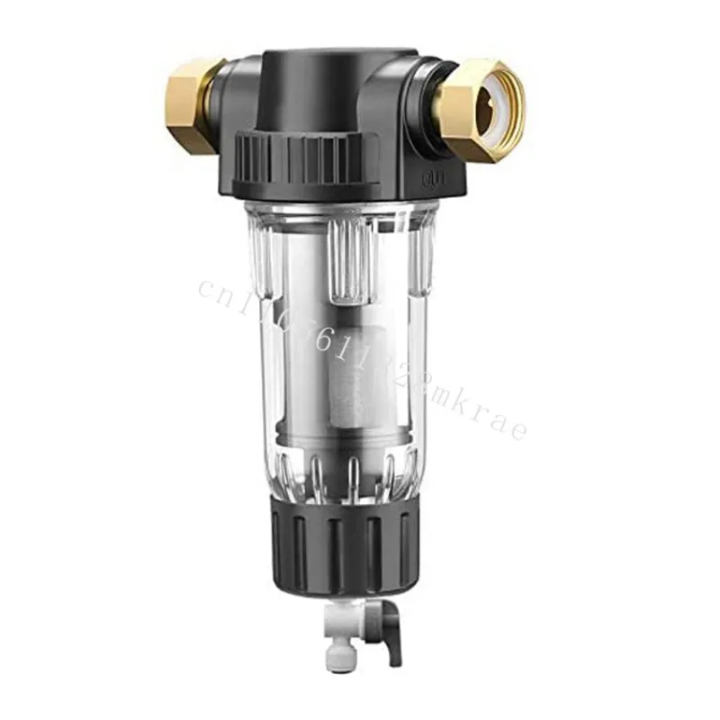 

direct pre-filter Whole house water filter Central purifier system Siphon backwash 40 micron 316 stainless steel mesh prefilter