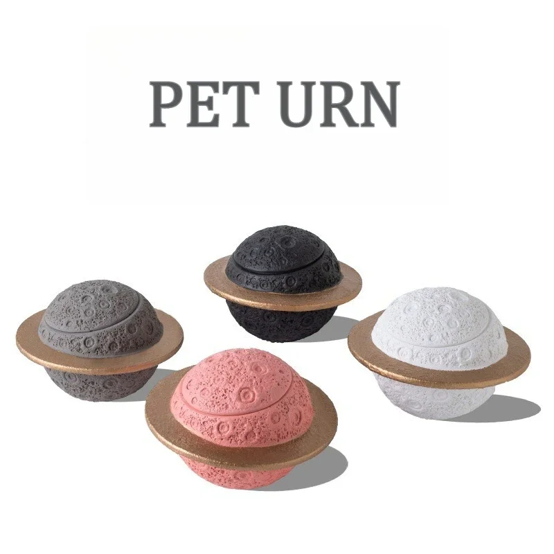 Moisture-proof Pet Urn Dog Cat Puppy Memorial Urns Dogs Cats Kitten Cement Funeral Ash Urns Pets Memories Memory Ashes Boxes