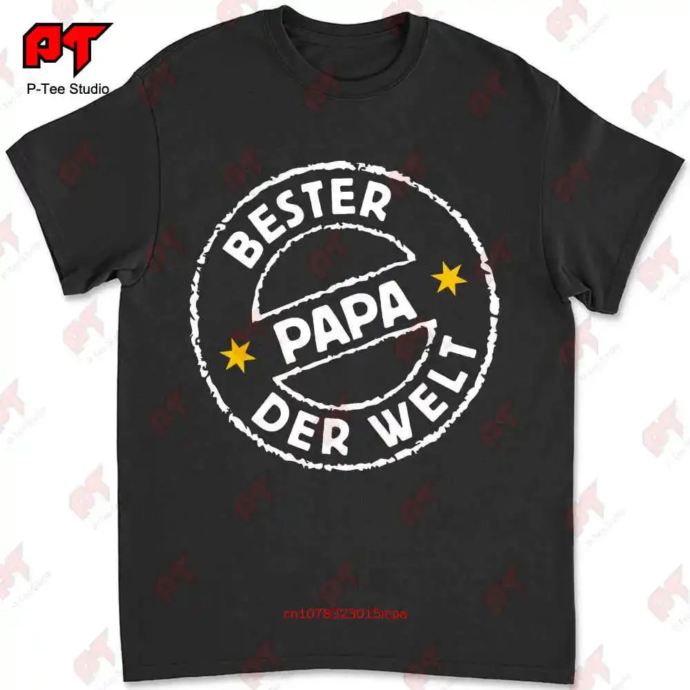 Bester Papa Le Monde Anniversaire Fete Des Peres Gift T-Shirt UWA0