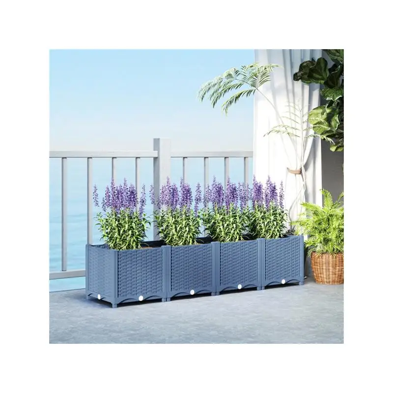 Garden Bed - Outdoor Planting Raised Bed for Vegetables and Flowers, Sturdy & Durable, Perfect for Backyard or Patio Gardening,