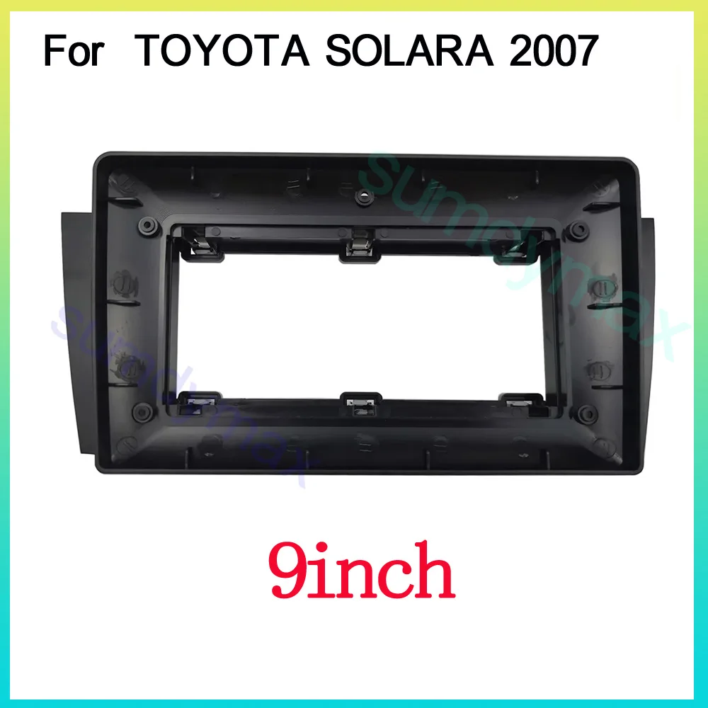 2Din 9inch Android Car Radio CD DVD GPS Stereo Dash Mount Trim Kit Interface Frame Panel Fascia fit For TOYOTA SOLARA 2007