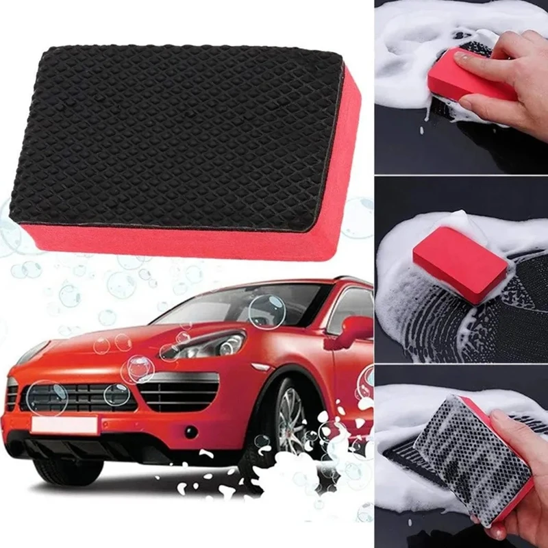 

Auto Care Car Wash Magic Clay Bar Block Pad Speedy Surface Sponge Detailing Polisher Automotive Erase