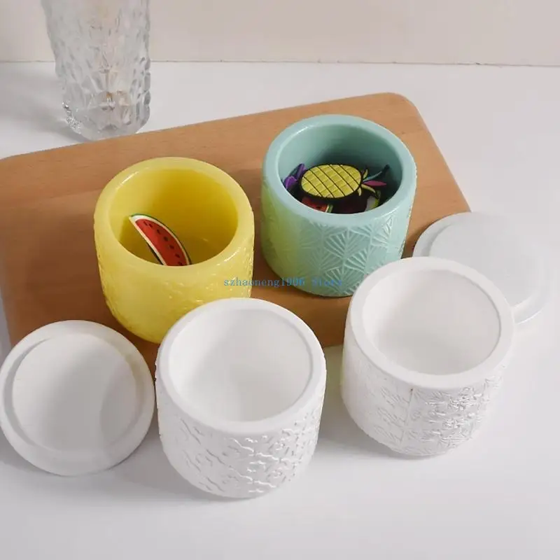 

85LF Storage Box Resin Mold Casting Tool for DIY Jewelry Organizers Container Making