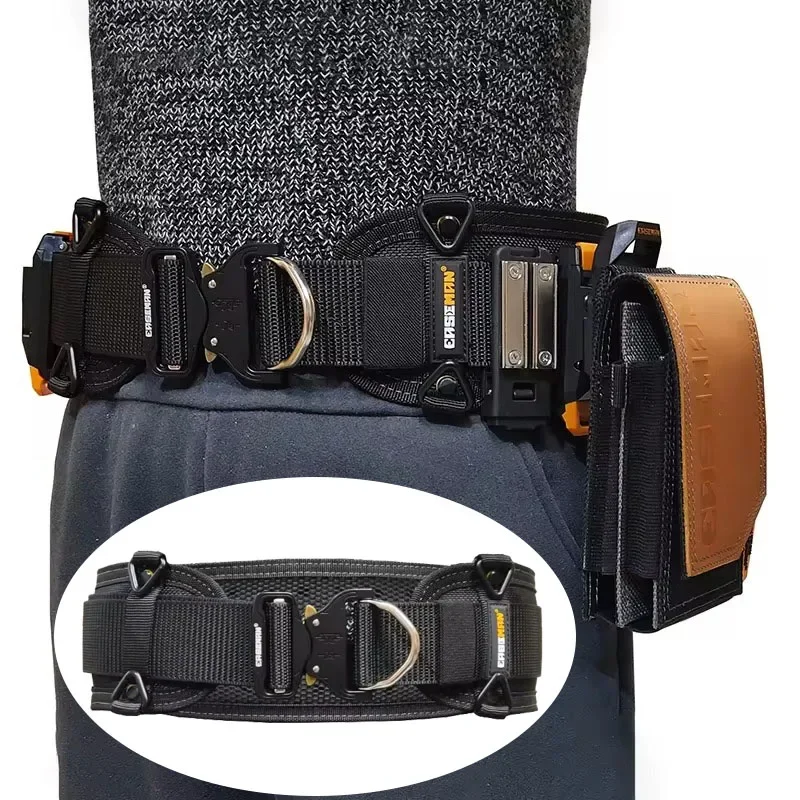 Portable Tool Bag Quick Hanging Belts Multifunctional Heavy-duty Tools Storage Waist Belts Outdoor Work Tool Organizer Accessory