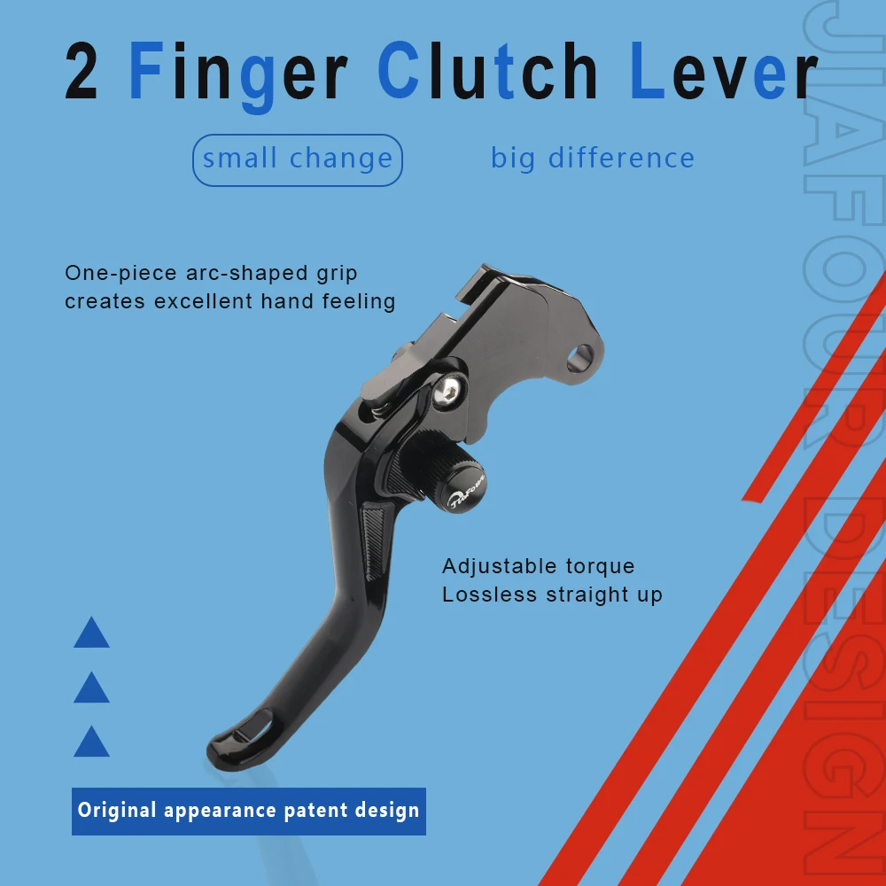 

FIT For SR400 500 Motorcycle Accessories Handle 2 Finger Clutch Levers