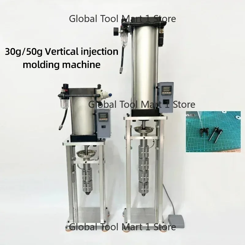 Zte- 50g Vertical Inject-Molding Machine Desktop Polymer Plastic Inj-n Molding Machine 220V/110V  USB Head Plug Molding