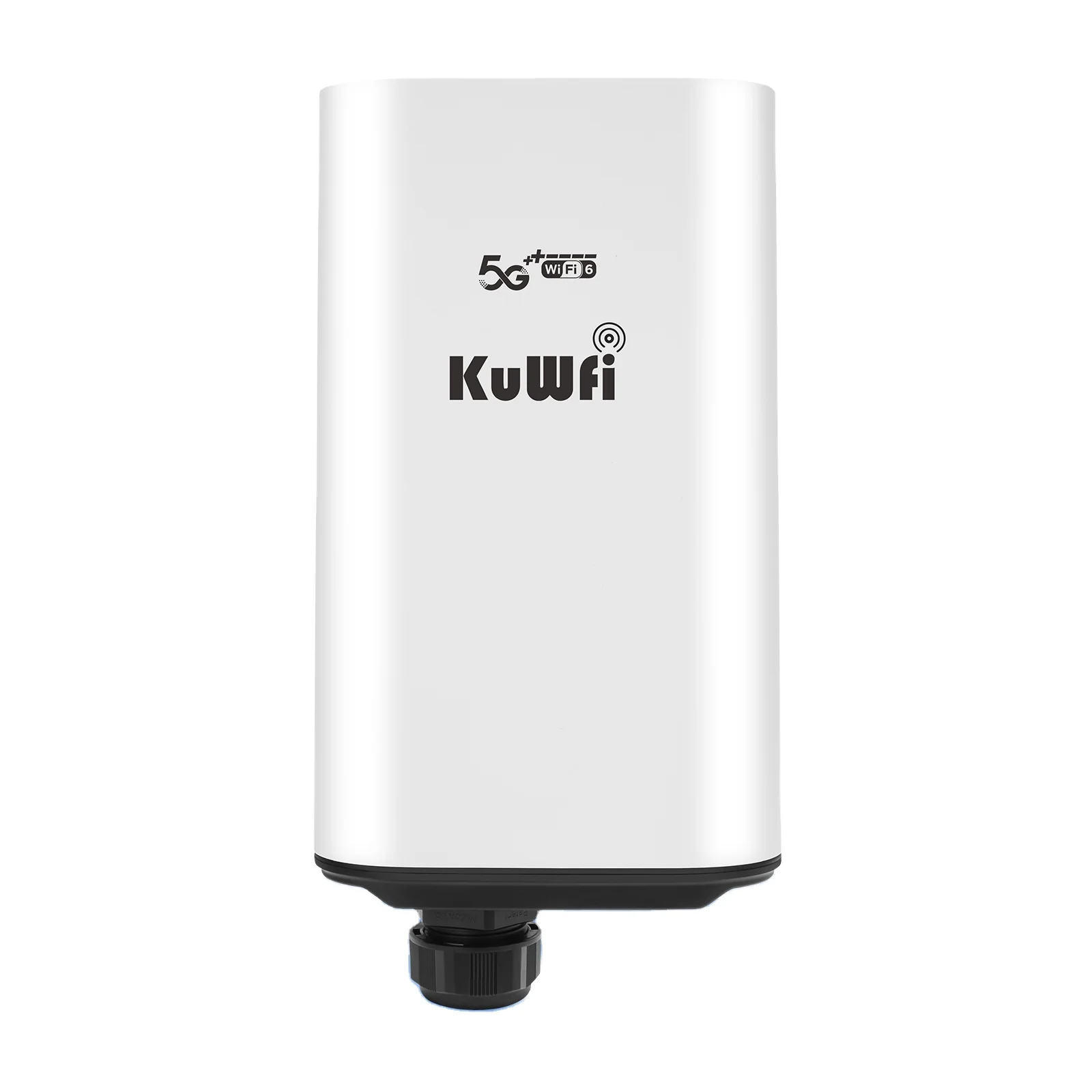 

KuWFi C120 5G Router With Sim Card Slot Outdoor IP65 Dust Waterproof X55 Chipset WIFI6 5G Router Outdoor