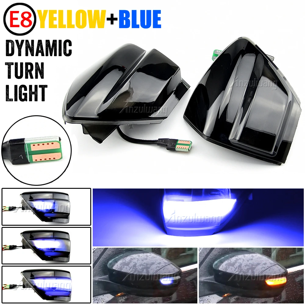 

Dynamic Blinker For Ford S-Max 2007-2014 all LED Turn Signal Mirror Light Dynamic Turn Signal Light