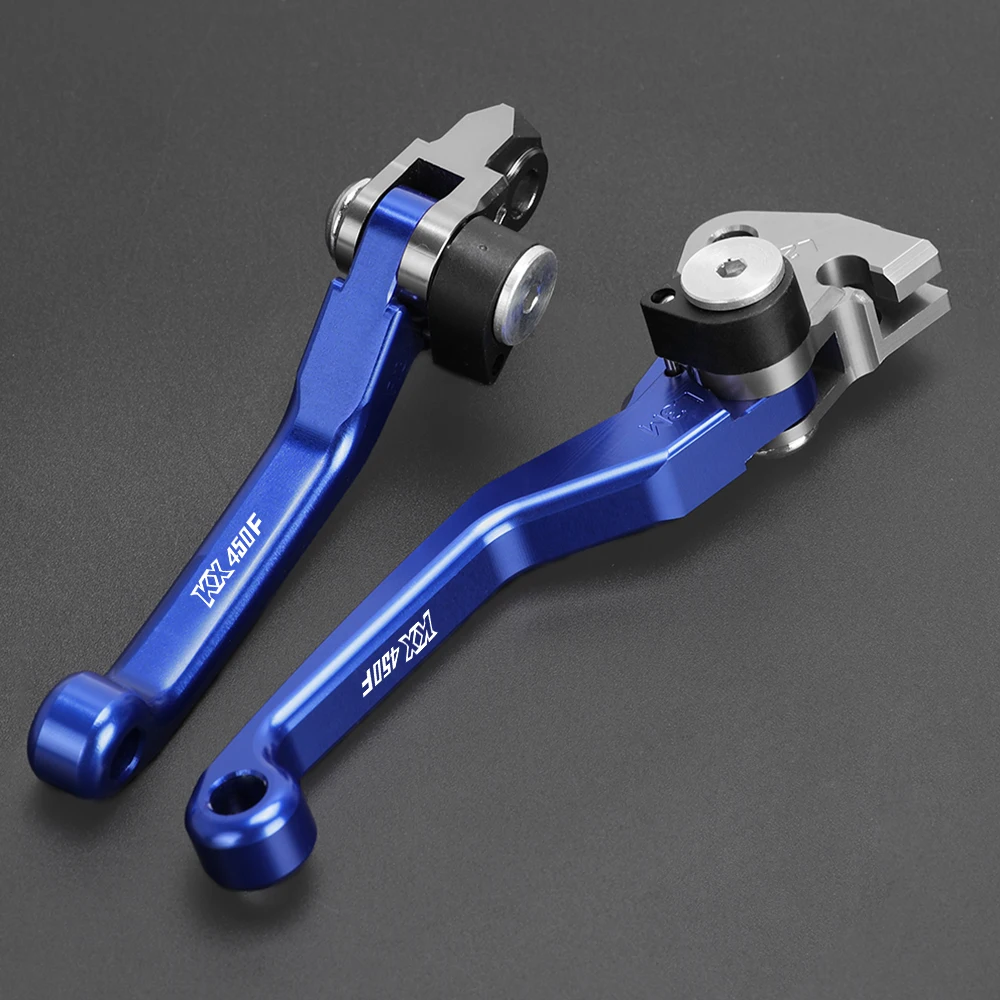 For KAWASAKI KX450F KX 450 F KX 450F 2006-2012 2013-2018 Motorcycle Motocross CNC Pivot Brake Clutch Levers Dirt Bike 3