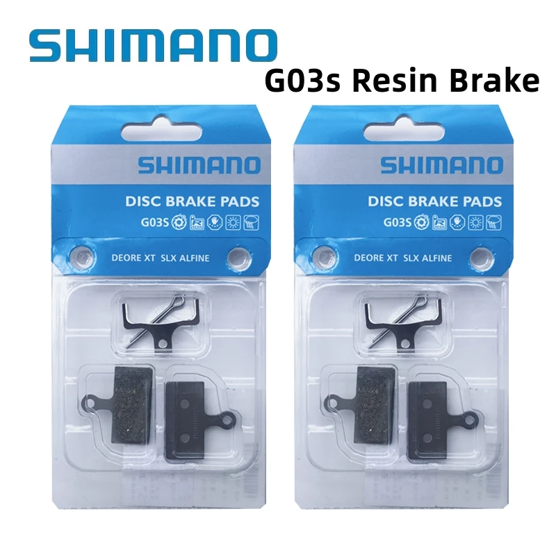 SHIMANO G03S Resin Brake Pads for Mountain Bicycle Disc Brake BR-M987 M985 M785 M765 M675 M666 M615 M585 M545 M535 Bike Parts