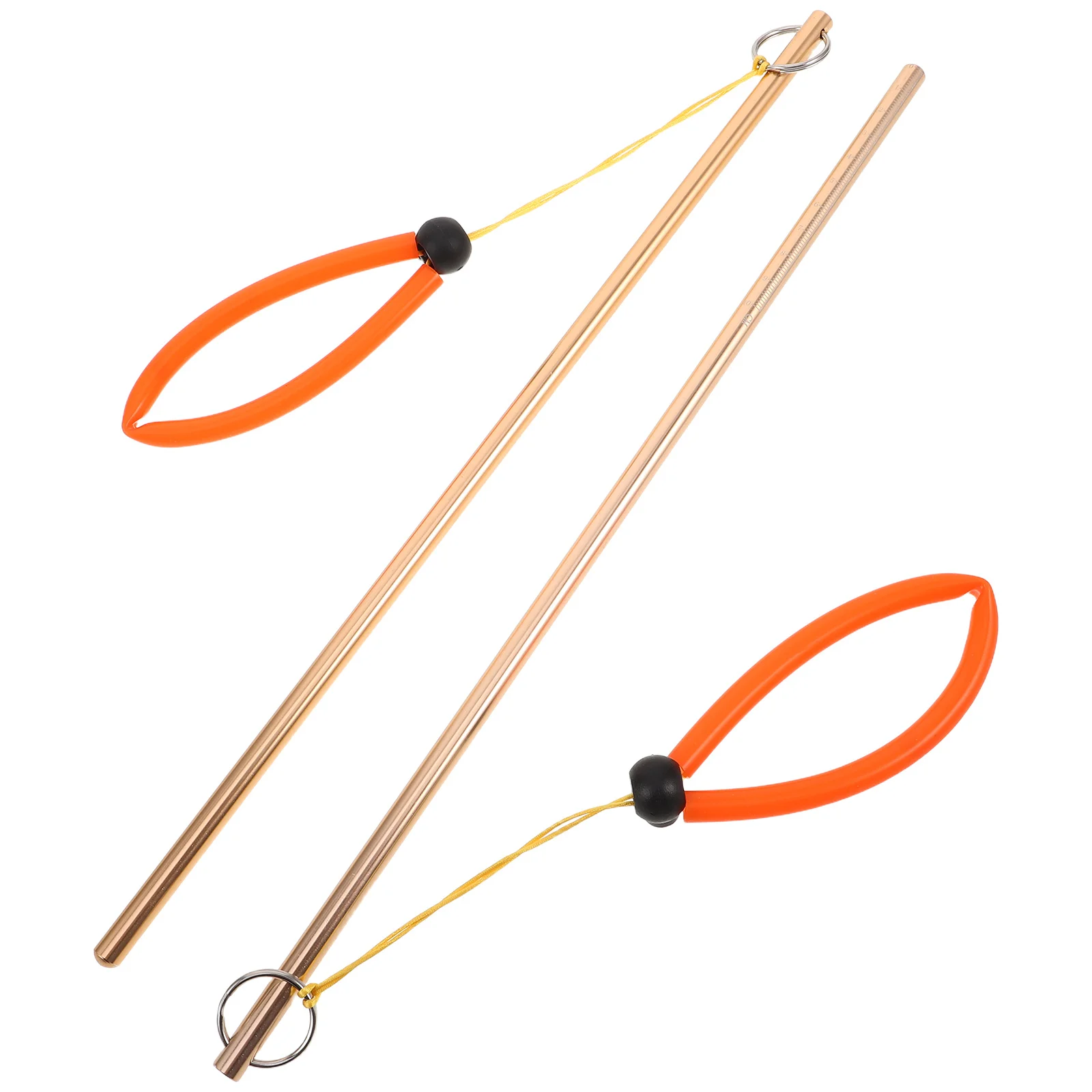 

2 Pcs Diving Probe Pointer Rod Lobster Luring Outdoor Tickle Tools Dive Signaling Pole Metal Sticks Poking Noise Maker