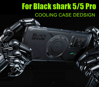 Black shark 5 Heat Dissipation Magnetic Cooling Case for Black shark 5 Pro Gaming Cooler Cover 100% Original Blackshark 5 Bumper