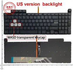 US Laptop Keyboard for ASUS TUF Gaming FX507 FX607 FA507 FA507R FX707 FX517 GA507 FA707R FA617 2022 2023 Z/ZC/ZE/ZM/ZR