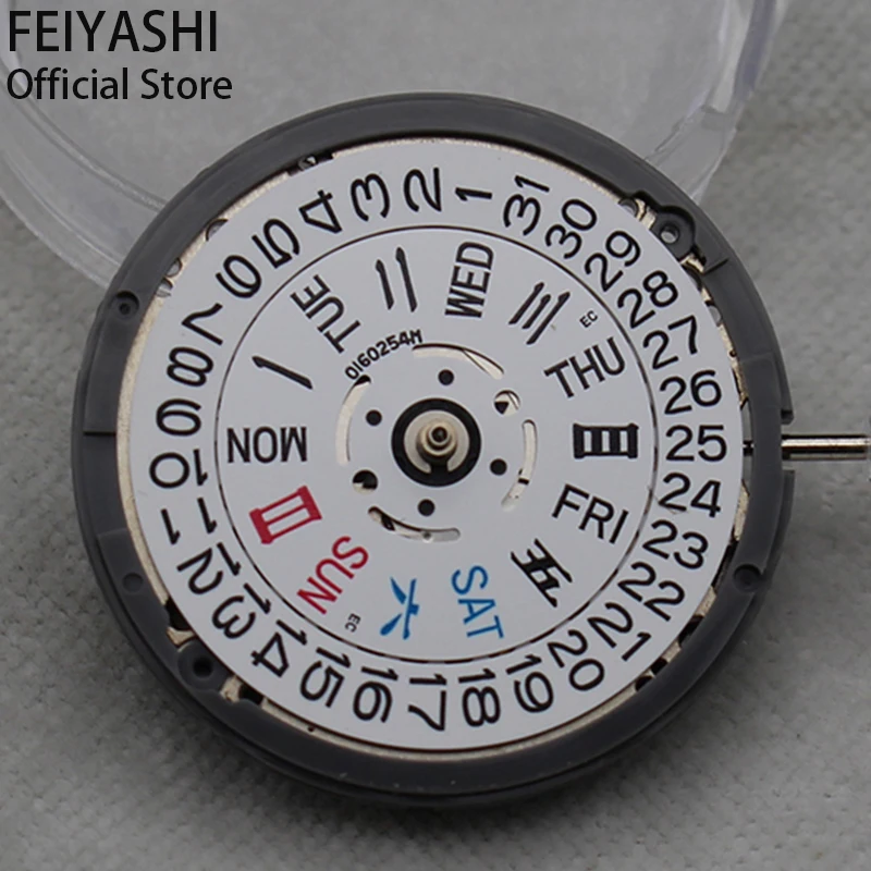 

NH36A Automatic Mechanical Movement 3 O'clock Crown Japan Original Men's Watches Repair Accessories Oyster Perpetual Parts