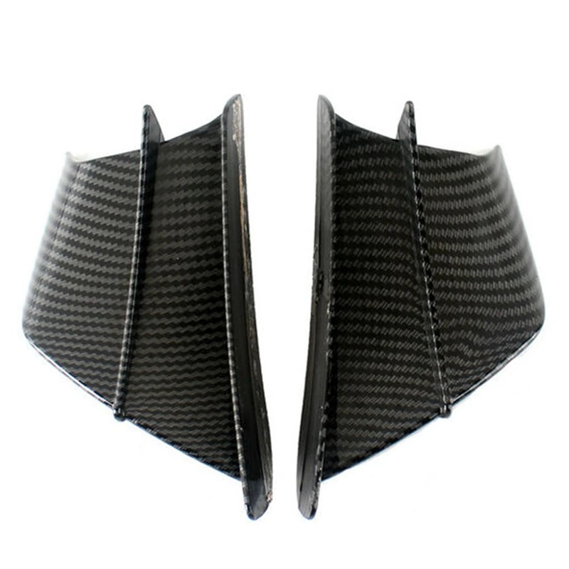 Universal Carbon Fiber Wing Let Guard Winglet Air Deflector For DUCATI 899 959 1199 1299 PANIGALE V4 R/S V2