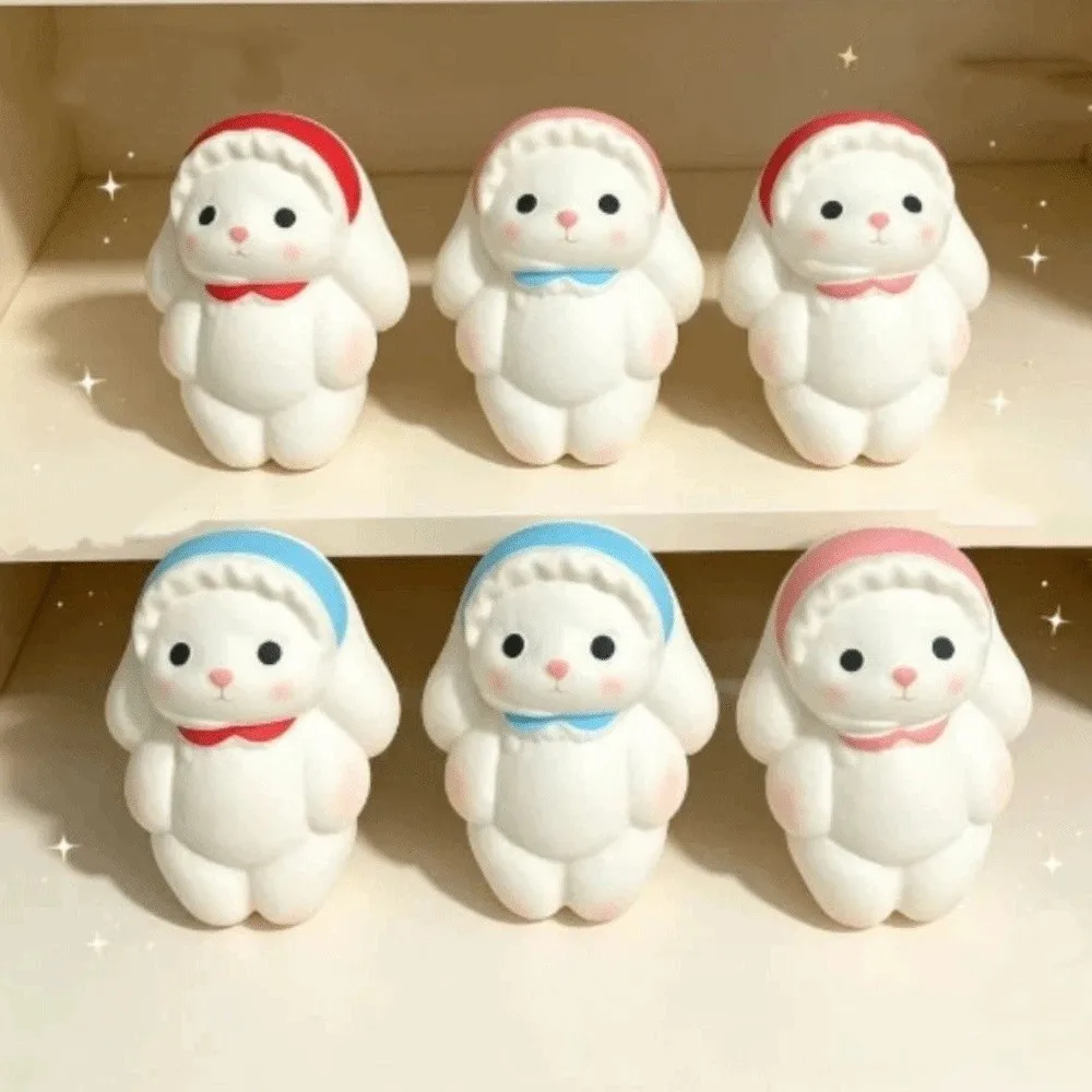 Slow Rebound Rabbit Squishy Super Soft Assorted Colors Bunny Squeeze Slow Rising Cute Rabbit Slow Rising Birthday Gifts
